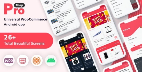 ProShop v13.0 – Multipurpose E-commerce Android Full Mobile App + Kotlin Source