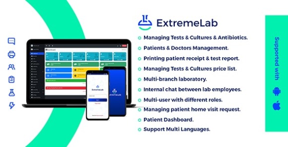 Extreme Laboratory Management System v2.1 – App Source