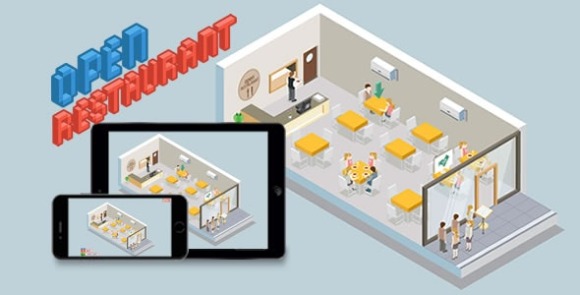 Open Restaurant v1.5 – HTML5 Game App Source Code