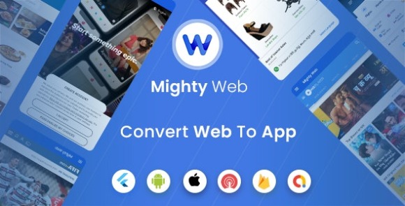 MightyWeb Flutter Webview v3.0 - Convert Your Website To An App + Admin ...