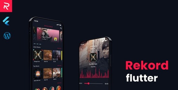 Rekord Flutter Music Application v3.0.1 – App Source Code