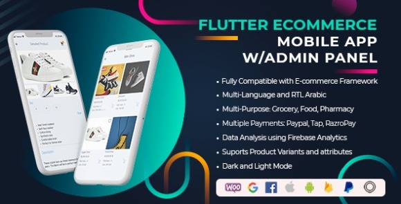 Flutter Universal Full Mobile App v1.0 for iOS & Android Mobile App and Admin Panel Source