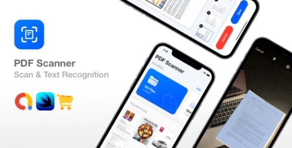 PDF Scanner v1.0 – SwiftUI Text Recognition Document Scanner App
