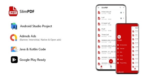 SlimPDF v1.0 – PDF Reader, PDF Viewer, PDF Creator App Source