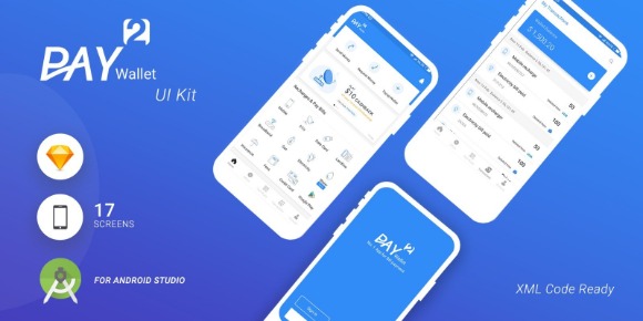 Pay2Wallet v1.0 – Android Studio UI Kit App Source Code