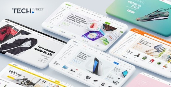 Techmarket v1.4.11 – Multi-demo & Electronics Store WooCommerce Theme Free