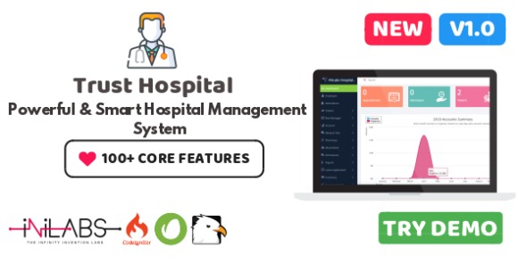 Download #Trust Hospital Management ERP v1.1 – PHP Script