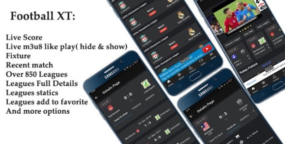 Football XT: Football Live Score, Fixture, Leagues, Live TV and more App Source