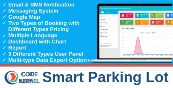 Download #CK v4.0.0 – Smart Parking Reservation System PHP Script