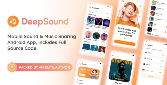 DeepSound Android v3.0 – Mobile Sound & Music Sharing Platform Mobile Android Application Source