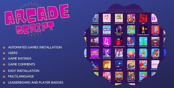 Mobile Responsive Arcade Site Script v2.4.5 – PHP Script