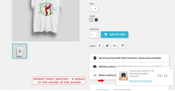 Cart Countdown v1.6.0 – Module for PrestaShop