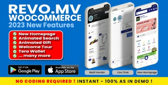 RevoMV v6.0.0 Nulled – Multivendor WCFM / Marketplace Flutter Android iOS App – Like Flipkart, Amazon, Shopee Source