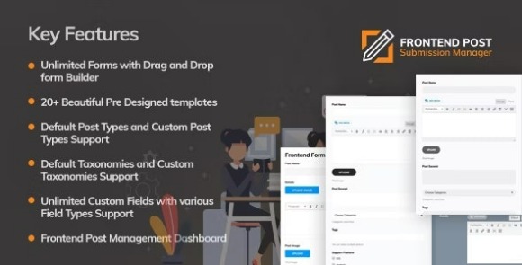 Frontend Post Submission Manager v1.3.9 – WordPress Plugin