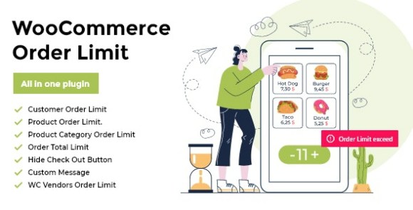 WooCommerce Order Limit v5.1.5 Nulled Plugin