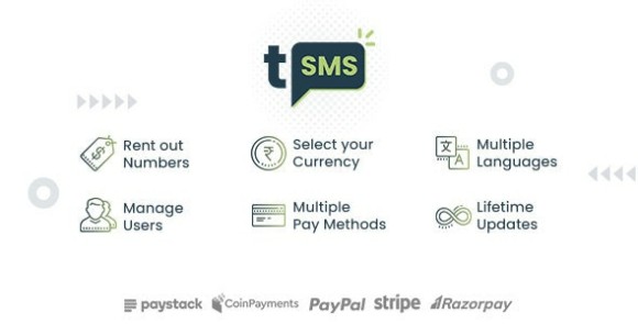 tSMS v2.4 Nulled – Temporary SMS Receiving System – SaaS PHP Script