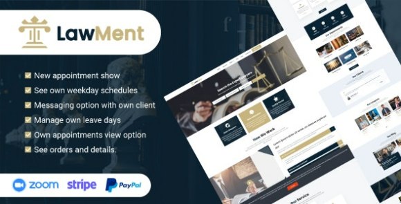 LawMent v2.5 – SaaS Based Multi Lawyer Appointment System Script