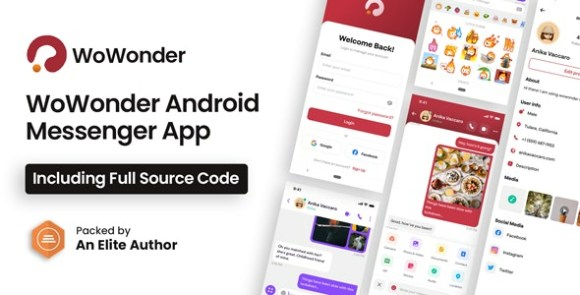 WoWonder Android Messenger v4.8 – Mobile Application for WoWonder Social Script