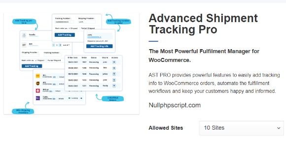 Advanced Shipment Tracking Pro v3.1 Nulled – WooCommerce Plugin