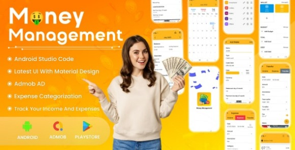 Money Management System v1.0 – Budget Planner | Expense Manager | Admob Ads | Android App Source