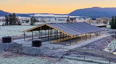 wintering barn