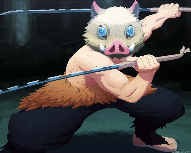 Hashibira Inosuke Paint by Numbers