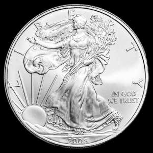 Estados Unidos. 1 Dollar. (31,103 g.). 2008. "WALKIG LIBERTY". KM-273. BU. Mintage: 20.583.000