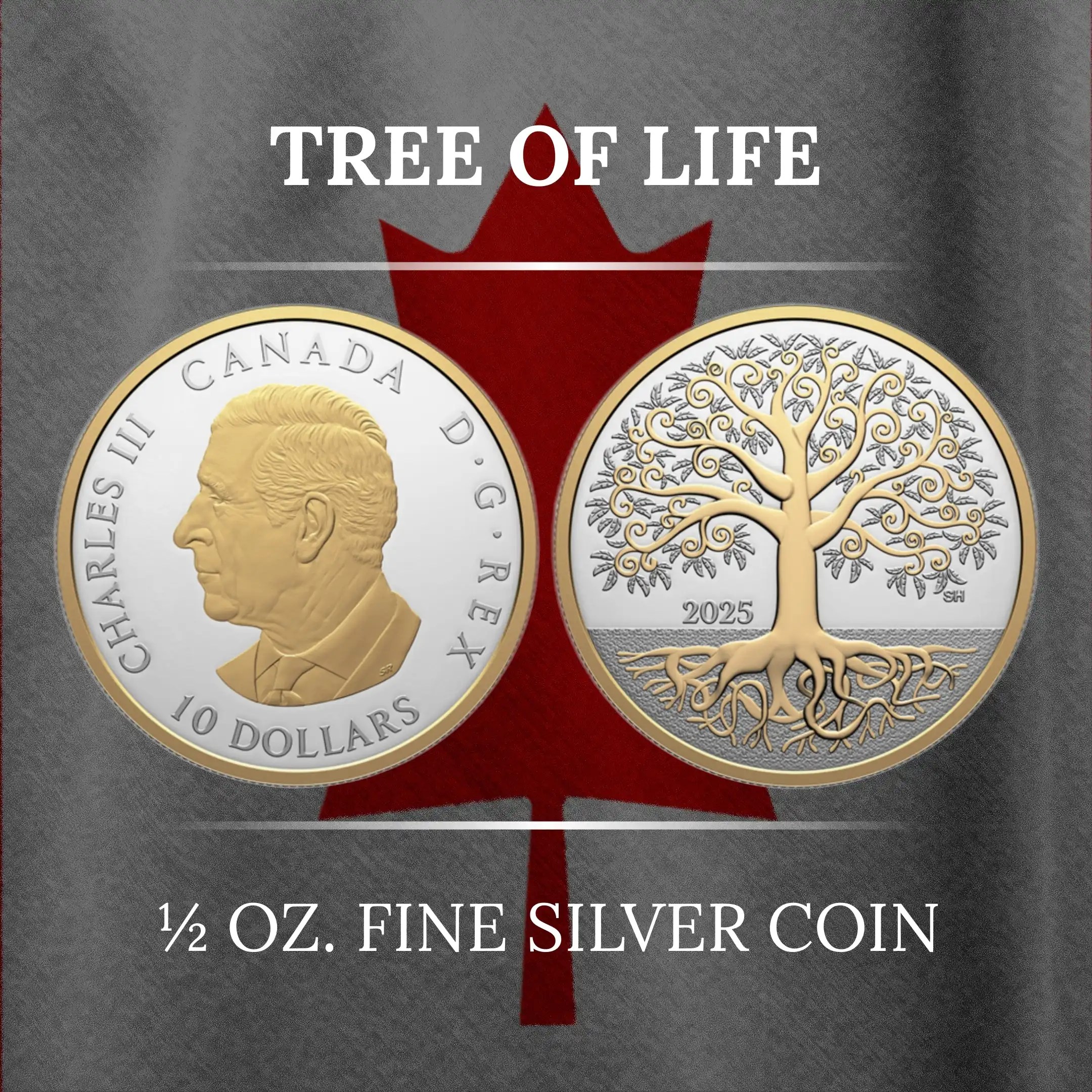 Tree Of Life – ½ Oz. Fine Silver Coin 2025