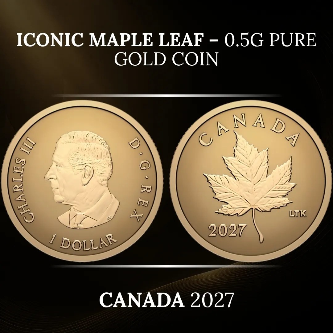 Iconic Maple Leaf 2027 de Oro
