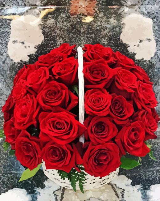 Basket Of Roses Painting by Numbers.jpeg