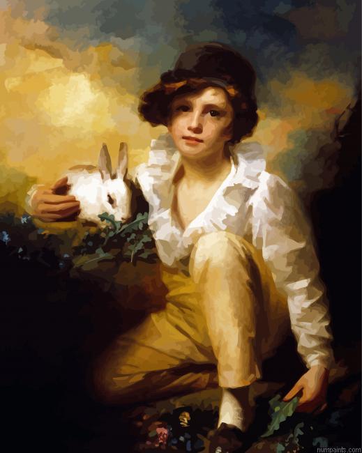Boy And Rabbit Raeburn Painting by Numbers.jpeg