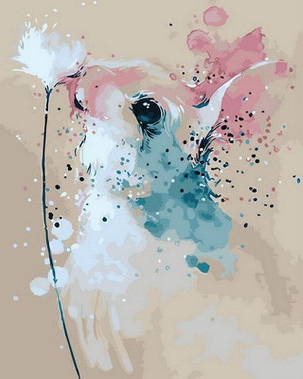 Bunny Rabbit Animals Painting by Numbers.jpeg
