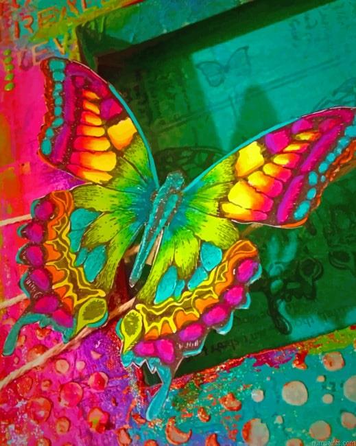 Colorful Butterfly Insect Painting by Numbers.jpeg