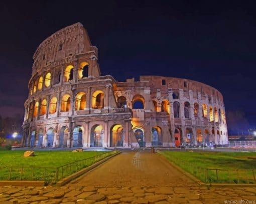Colosseum Rome Landmarks Painting by Numbers.jpeg