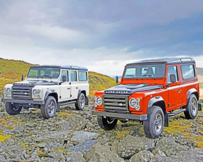 Land Rovers Cars Painting by Numbers.jpeg
