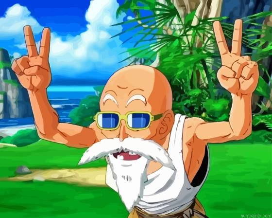 Master Roshi Painting by Numbers.jpeg