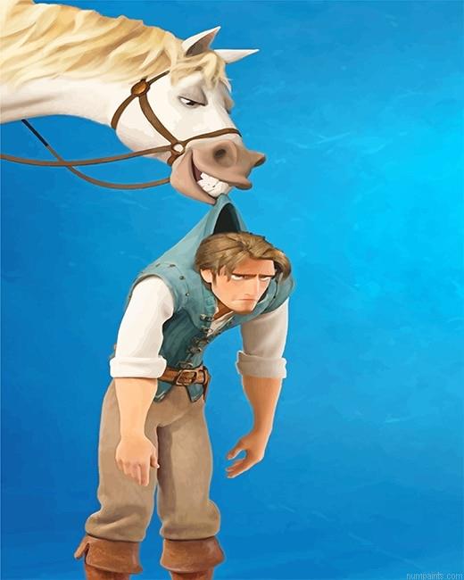 Tangled Flynn Rider Animations Painting by Numbers.jpeg
