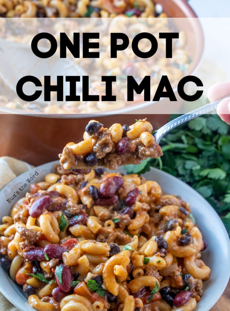 one pot chili mac - nums the word on best damn chili mac recipe