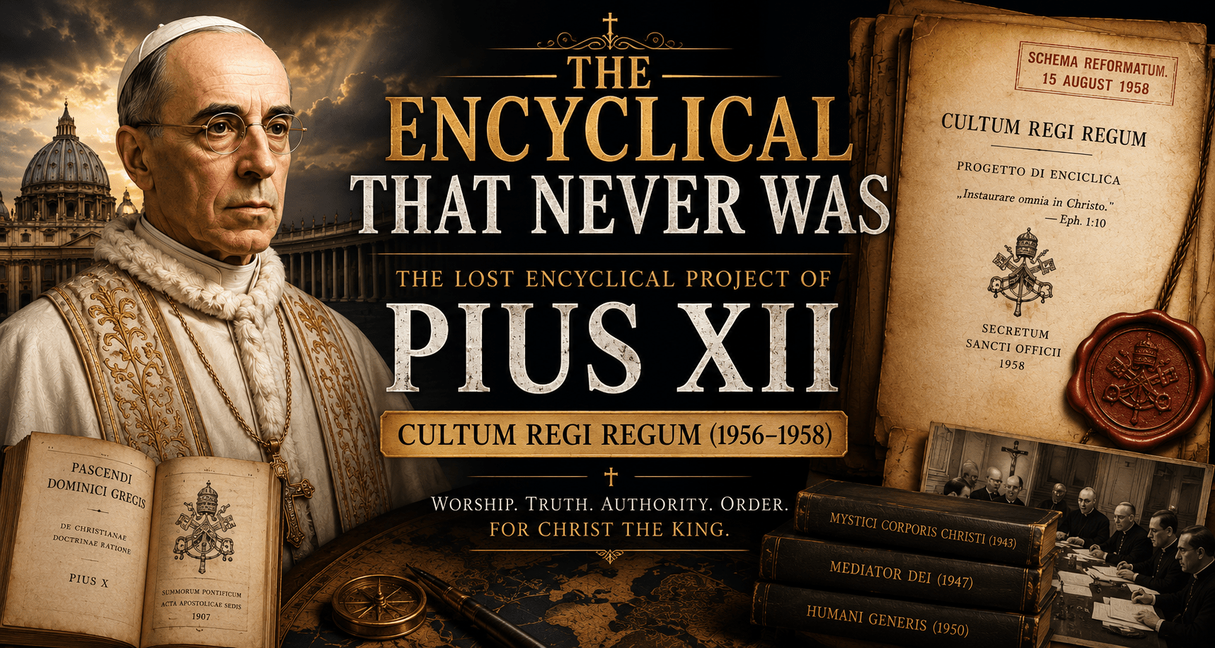 THE ENCYCLICAL THAT NEVER WAS: Cultum Regi Regum, Pius XII and the Road Not Taken in 1958