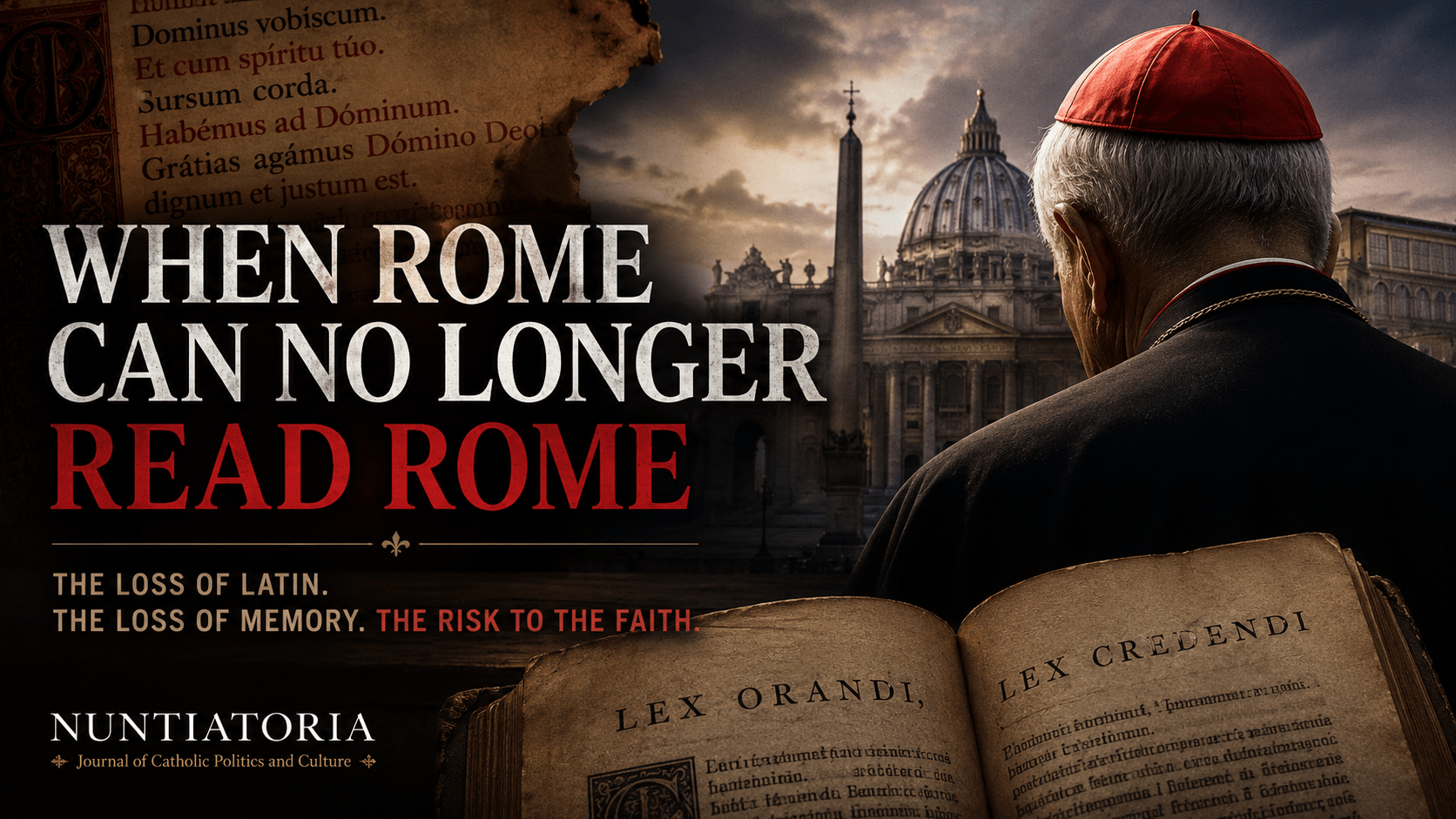 When Rome Can No Longer Read Rome