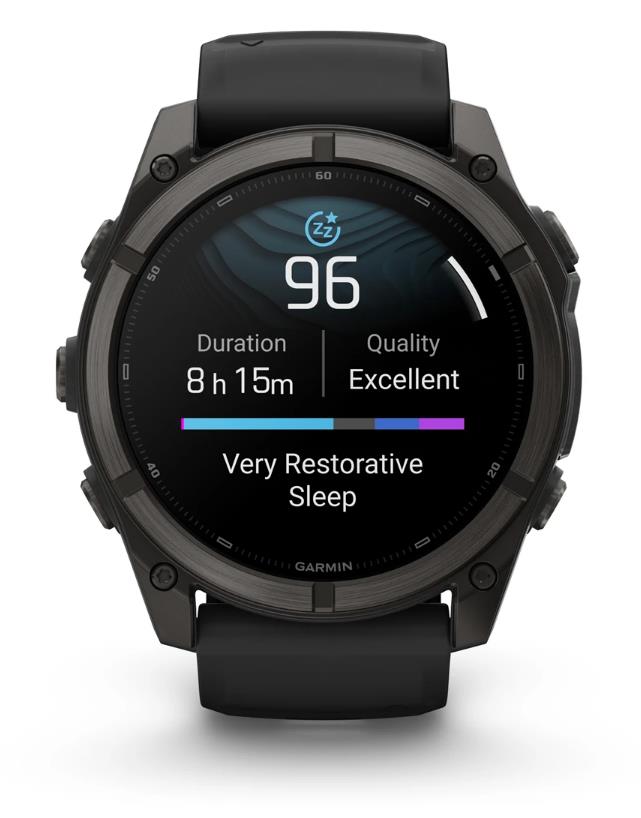 Išmanusis laikrodis Garmin Fenix 9 51mm 010-04763-11, titano sp./carbon grey sp.
