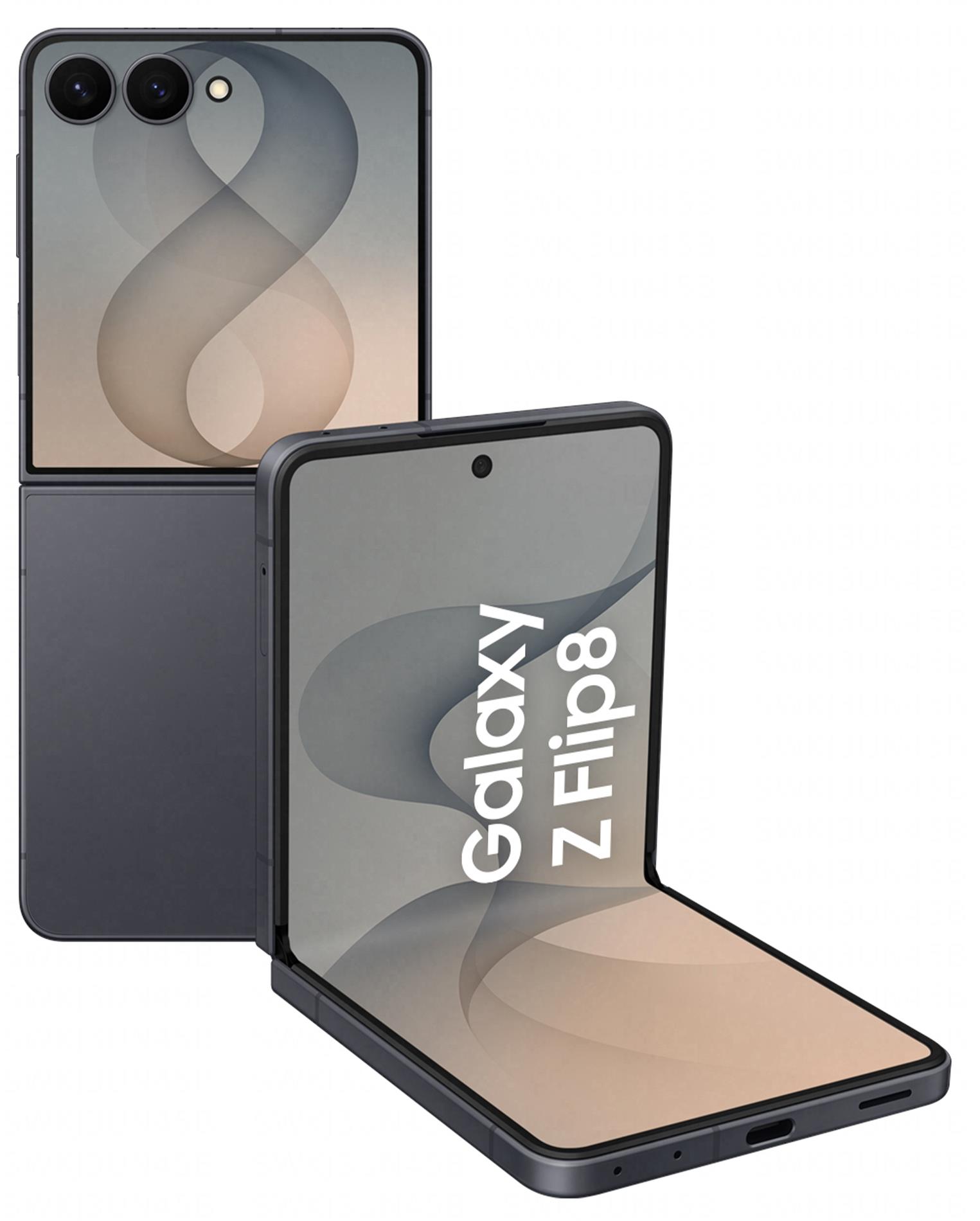 Mobilusis telefonas Samsung Galaxy Flip8 5G 512GB, tamsiai pilkas