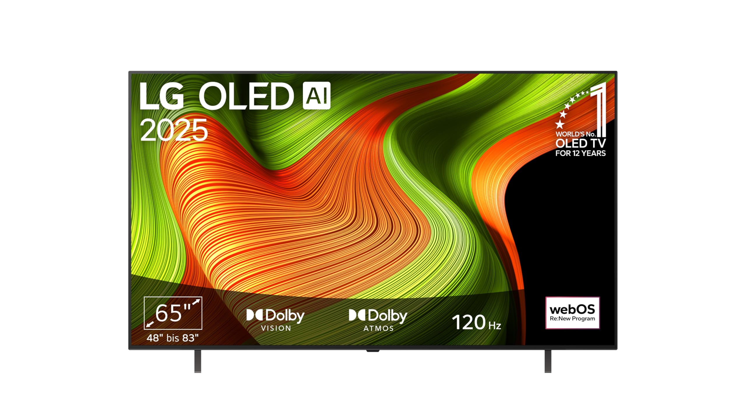 Televizorius LG OLED48B59LA TV 48 Inch (121 cm) 4K OLED