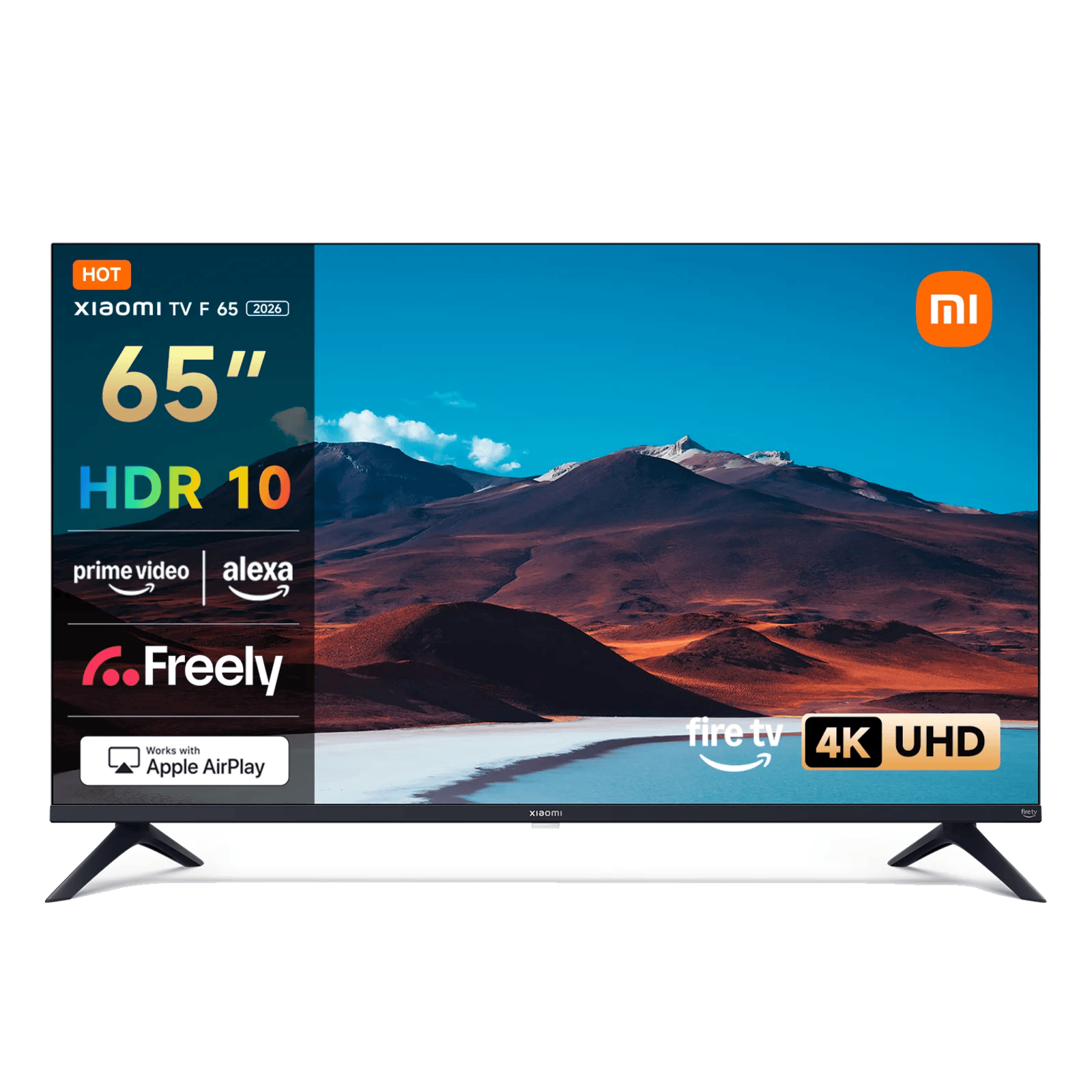 Televizorius Xiaomi TV F 65 inch (165 cm), 4K UHD, Smart TV  L65MB-FAEU