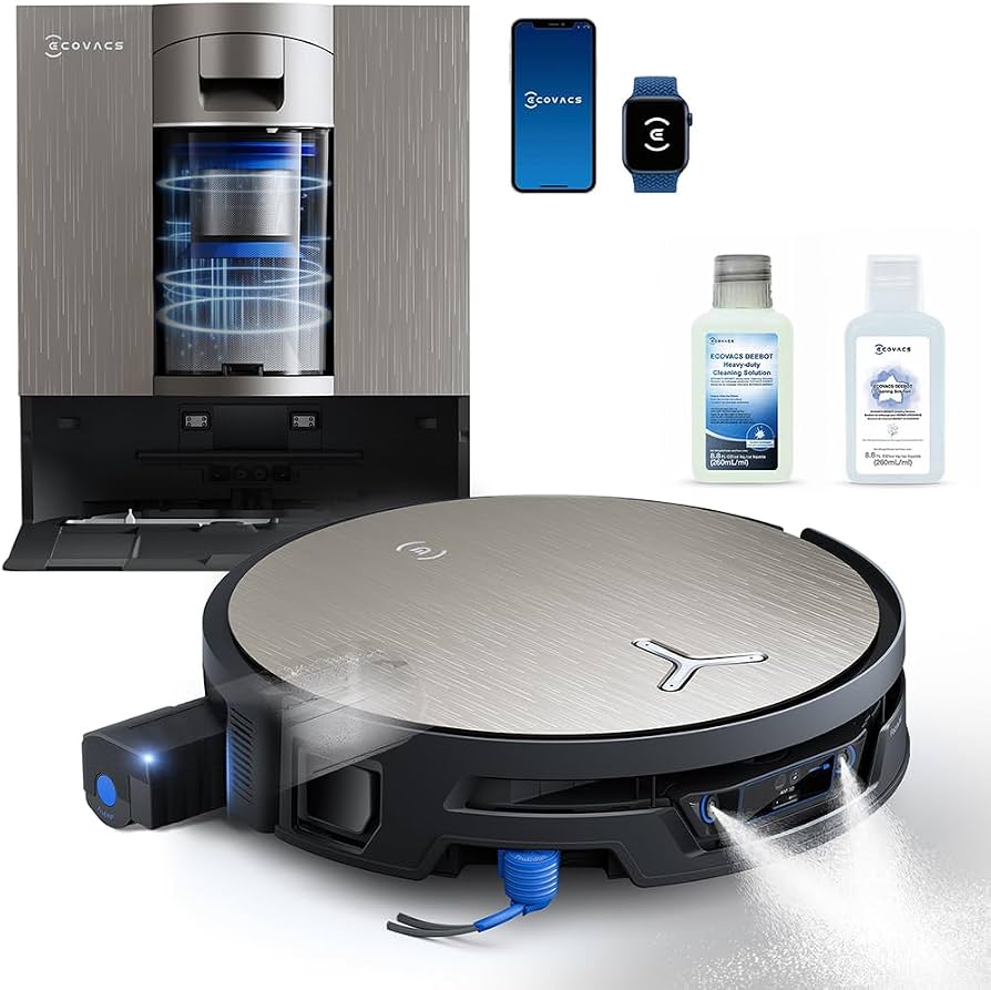 Ecovacs DEEBOT X12S OmniCyclone robotas dulkių siurblys