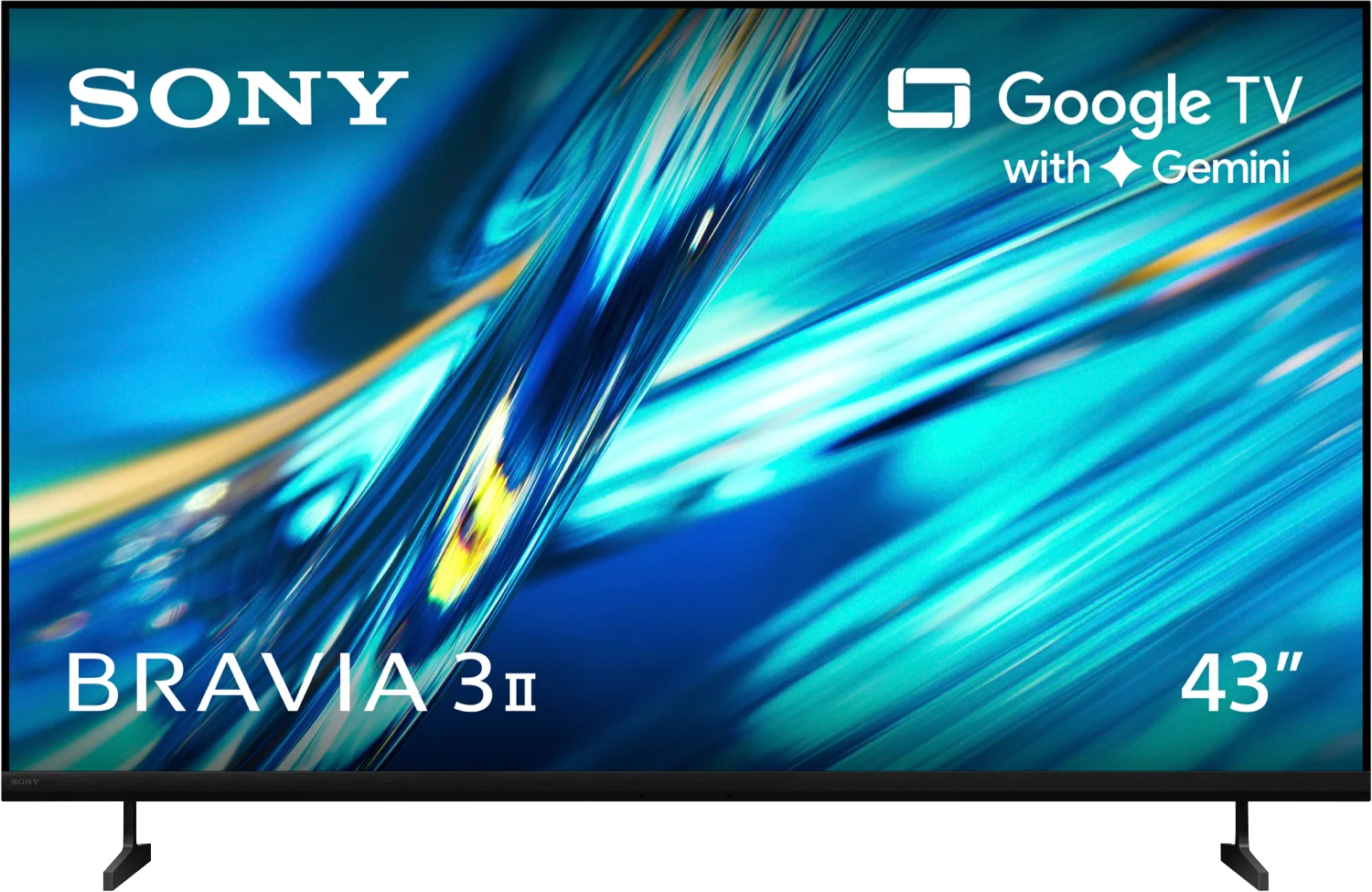 Sony BRAVIA 3 II XR35, 43”, 4K UHD, LED LCD, juodas – Televizorius