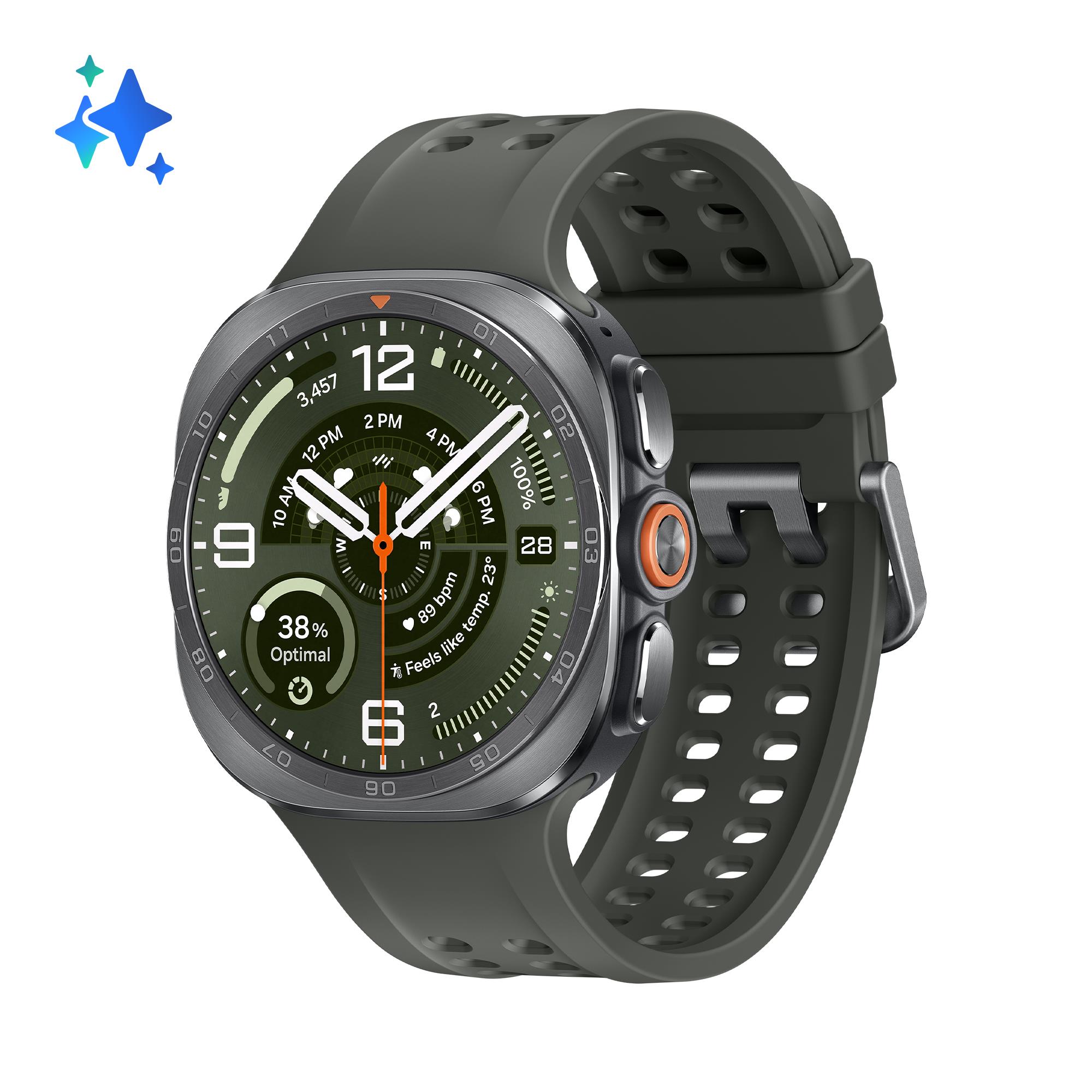 Samsung Galaxy Watch Ultra2 LTE Titanium Silver (Sidabrinis)