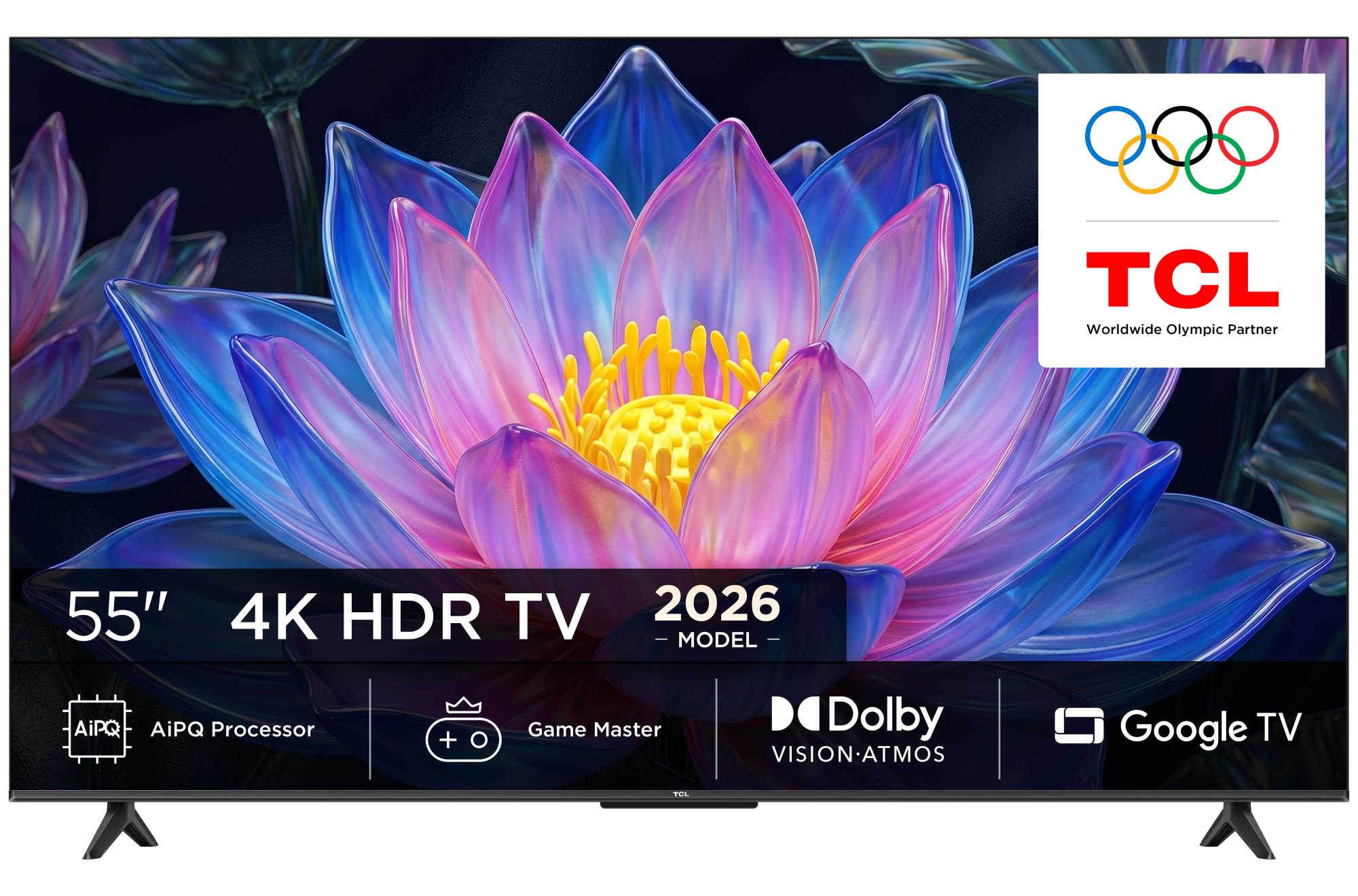 Televizorius TCL 55P6L 55″ LED 4K 60Hz 2026