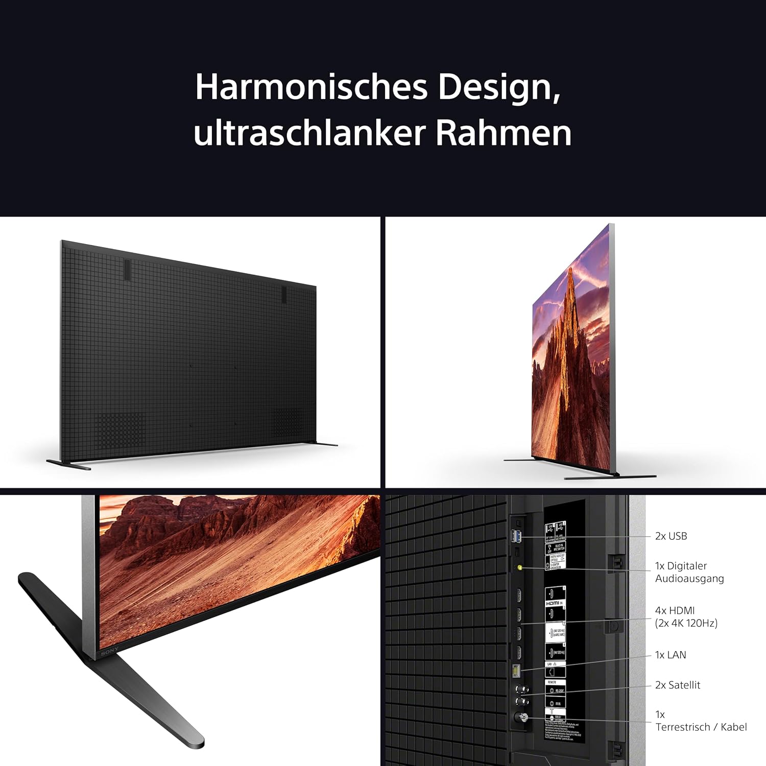 Televizorius Sony BRAVIA 9 QLED (XR l Mini LED) 65 Inch