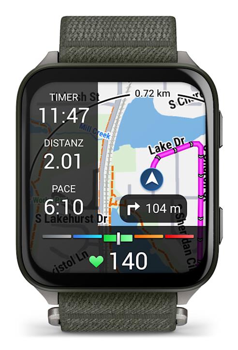 Išmanusis laikrodis Garmin Venu X1, žalia sp.